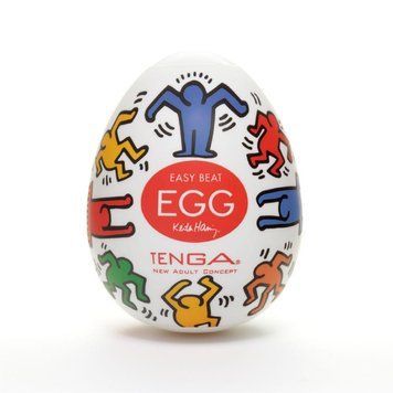 Мастурбатор яйце Tenga Keith Haring EGG Dance Feromon 1259133537 фото