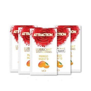 Пробник лубриканта с феромонами MAI ATTRACTION LUBS MANGO (10 мл) Feromon 1312771930 фото