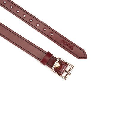 Маска на очі Liebe Seele Wine Red Blindfold Червоний Універсальний (SO9449) 2091939386 фото