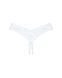Трусики з доступом еротичні тонг білий Obsessive Heavenlly crotchless Білий M/L ( SO8189 ) 1885051984 фото 6