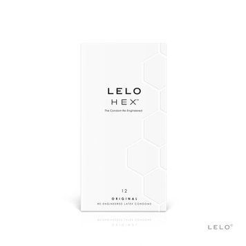 Презервативи LELO HEX Condoms Original 12 Pack, тонкі та суперміцні 2447849686 фото