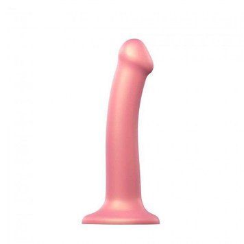 Насадка для страпона Strap-On-Me Mono Density Dildo Rose M (мятая упаковка!!!) 2898695381 фото