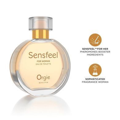 Жіночі парфуми з феромонами Orgie Sensfeel for Woman квітково-фруктовий аромат Жіночі духи з феромонами 50 мл (SX2186) 2552267992 фото