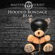 Іграшка плюшевий ведмідь HOODED Teddy Bear Plush, 23x16x12см Бежевий (SO9815) 2181476167 фото 5