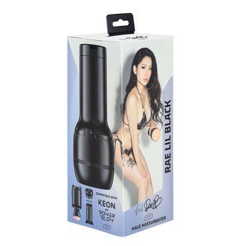 Мастурбатор Kiiroo Feel Rae Lil Black PBC, совместимый с PowerBlow и Keon 2081331302 фото