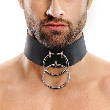 Мужской чокер из натуральной кожи Art of Sex - Zane Collar 2244727679 фото