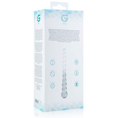 Скляний дилдо у вигляді намистин Gildo Glass Dildo No. 20 Feromon 1363773420 фото