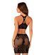 Эротичный полупрозрачный комплект Obsessive K101 top & skirt S/M/L, топ, юбка 1885051986 фото 2