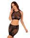 Эротичный полупрозрачный комплект Obsessive K101 top & skirt S/M/L, топ, юбка 1885051986 фото 1