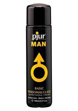 Лубрикант на силіконовій основі pjur MAN Basic personal glide 100 мл з делікатним доглядом за шкірою Feromon 1259133058 фото