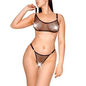 Сексуальний набір білизни із сітки Art of Sex Deily Чорний XS-M ( SX2353 ) 2575926713 фото