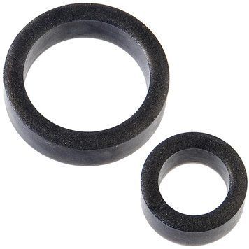 Набір ерекційних кілець Doc Johnson Platinum Premium Silicone - The C-Rings - Charcoal Feromon 1539248910 фото