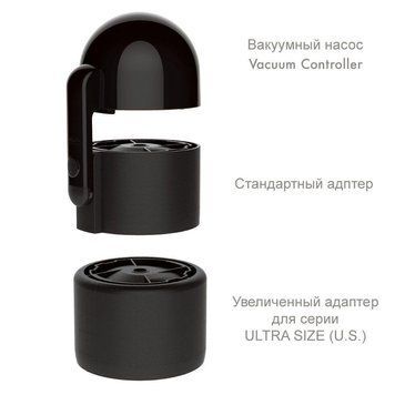 Вакуумна насадка Tenga Vacuum Controller з мастурбатором US Deep Throat Cup, єдиний Feromon 1259127590 фото