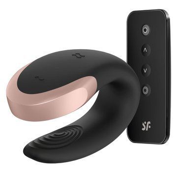 Смарт-вибратор для пар Satisfyer Double Love (Black) 1463102610 фото