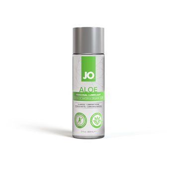 Лубрикант на водной основе JO H2O Organic Aloe (60 мл), увлажняющий и успокаивающий эффект (SX0721) 2369662148 фото