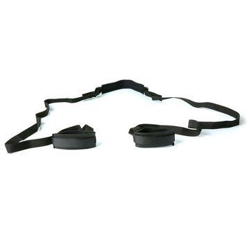 Гибкая распорка для ног Sportsheets Sex Sling Black для притягивания ног к телу Feromon 1259127342 фото