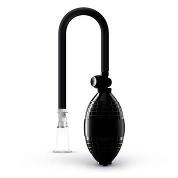 Ручний вакуумний помпа для клітора SAIZ Clitoris Pump Basic Feromon 1503888053 фото
