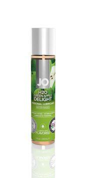 Мастило на водній основі System JO H2O - Green Apple (30 мл) без цукру, рослинний гліцерин Feromon 1259136324 фото