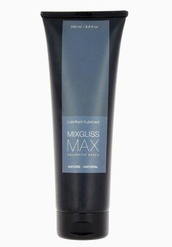 Анальне гель-мастило MixGliss MAX NATURE (250 мл) на водній основі з екстрактом алое Feromon 1259135421 фото