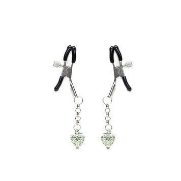 Зажимы для сосков Liebe Seele Glow-in-dark Nipple Clamps Green 2504455220 фото