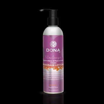 Массажный лосьон DONA Sassy - Tropical Tease (235 мл) увлажняющий с афродизиаками и феромонами ( SO2104 ) 1259136457 фото