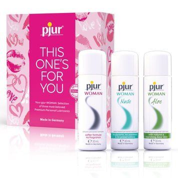Набір матеріалів pjur Woman Selection - THIS one's FOR YOU, 3 види мастил серії Woman Feromon 1565488339 фото