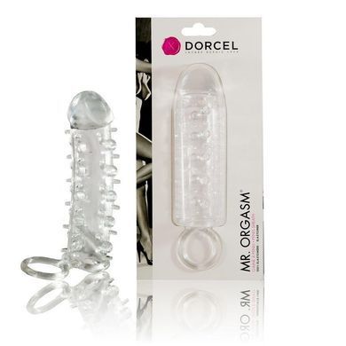 Насадка на член Dorcel Mr. Orgasm с кольцом для мошонки, ультрастимулирующий рельеф 1259134592 фото