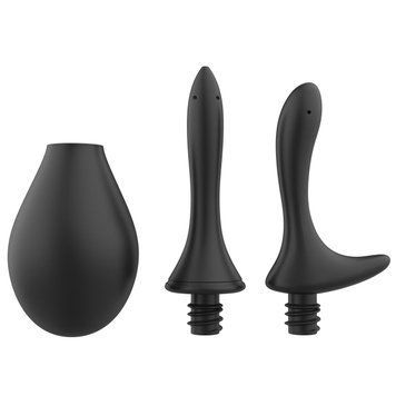 Nexus ANAL DOUCHE SET 250ml Douche with Two Silicone Nozzles 1693589026 фото