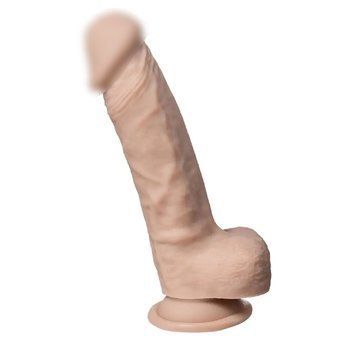 Фаллоимитатор SilexD Johnny Real Skin Flesh MODEL 1, суперреалистичный, на присоске, диаметр 3,8 см 2468791881 фото