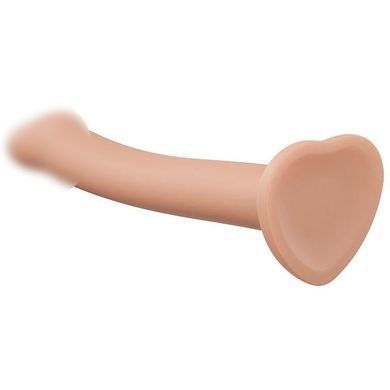 Насадка для страпону Strap-On-Me Dual Density Dildo Flesh XL, діаметр 4,5см, двошарова, гнучка Feromon 1259127291 фото