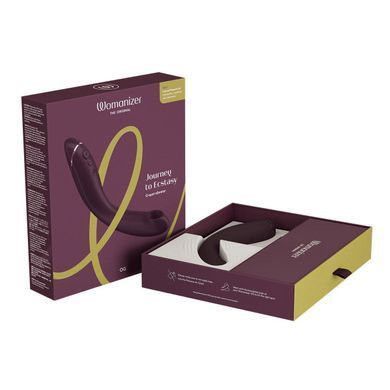 Вібратор для точки G з вакуумною стимуляцією Womanizer OG Aubergine 2261078049 фото