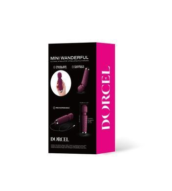 Мініібромасажер Dorcel Wand Mini Wanderful Plum 1829066155 фото