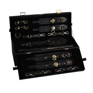 Розкішний набір для Zalo Bondage Play Kit Чорний Рольові костюми (SO8227) 1947318663 фото