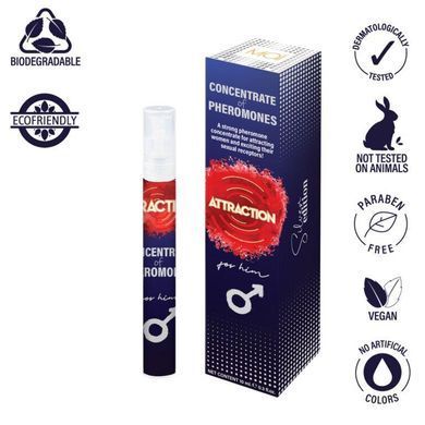 CONCENTRATED PHEROMONES FOR HIM ATTRACTION (10 мл) Feromon 1632633484 фото