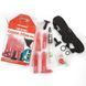 Набор для страпона Doc Johnson Vac-U-Lock Crystal Jellies Set, диаметр 3,8см, 2&times;4,5см, 5,1см 1259135745 фото 4