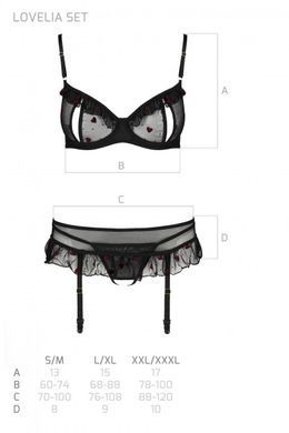 LOVELIA SET L/XL Чорний (SO4777) Feromon 1423531069 фото