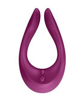 Вібратор для пар Satisfyer Endless Joy (Berry), 3 незалежні мотори, багатофункціональний Feromon 1259138485 фото