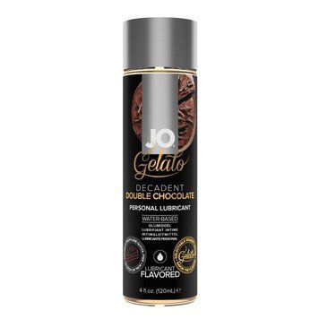 Мастило на водній основі System JO GELATO Double Chocolate (120 мл) без цукру, парабенів та гліколю Feromon 1259133496 фото
