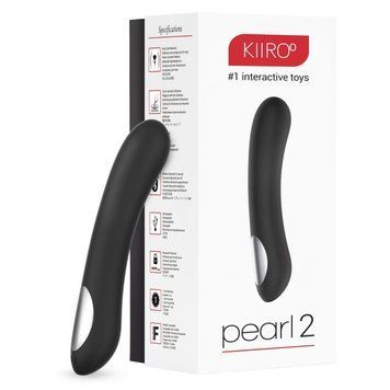 Інтерактивний вібростимулятор точки G Kiiroo Pearl 2 Black Feromon 1259135810 фото