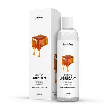 Лубрикант на водной основе Satisfyer Juicy Lubricant Creamy Caramel 300 мл (мятая упаковка!!!) 3093210209 фото