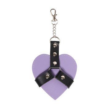 Брелок на карабине для ключей Art of Sex Chained Heart, Лаванда 2555052631 фото