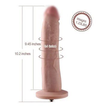 Hismith 10.2" Silicone Dildo with Vibe Feromon 1655638802 фото