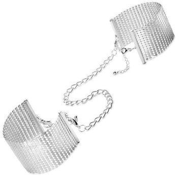 Наручники Bijoux Indiscrets Desir Metallique Handcuffs &mdash; Silver, металеві, стильні браслети Feromon 1573289990 фото