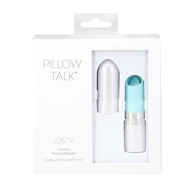 Вибратор Pillow Talk Lusty Luxurious Flickering Massager - Teal 1812882265 фото