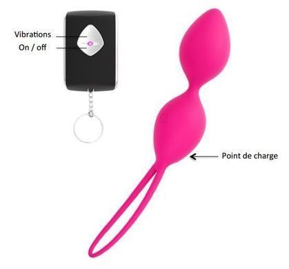 Вагінальні кульки Dorcel Divine Balls, діаметр 3,5см, вага 91гр (MD1472) 1259123127 фото