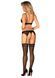 Комплект Obsessive Chemeris 3-pcs set XL/2XL, стринги, пояс для чулок, бюстгальтер 2174081293 фото 7