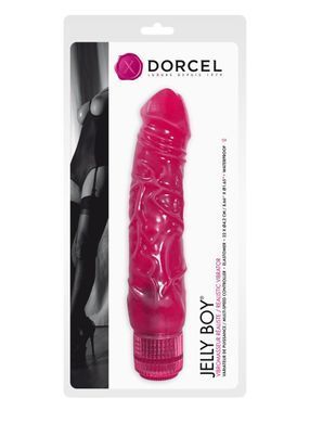 Фаллоімітатор вібратор Dorcel Jelly Boy, діаметр 4,2см ТПЕ, плавна регулювання потужності вібрації Feromon 1259123128 фото