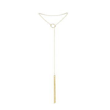 Ланцюжок для тіла Bijoux Indiscrets Magnifique Tickler Pendant Chain &mdash; Gold, прикраса для тіла Feromon 1573289991 фото