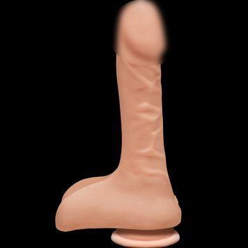 Фалоімітатор Doc Johnson The D - Super D - 9 Inch With Balls - ULTRASKYN, діаметр 6,4см Feromon 1259136400 фото