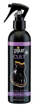 Спрей для ухода за одеждой из резины и латекса pjur Cult Ultra Shine 250 мл, придает блеск 1259127599 фото